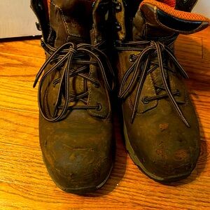 Timberland Pro  steel toe work boots wide